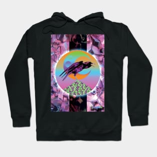 Crystal Crow Hoodie